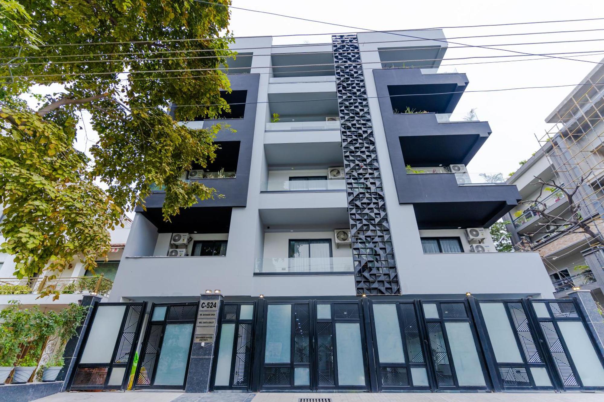 Bedchambers Luxury Apartment Near Golf Course Road Gurgaon Exterior foto